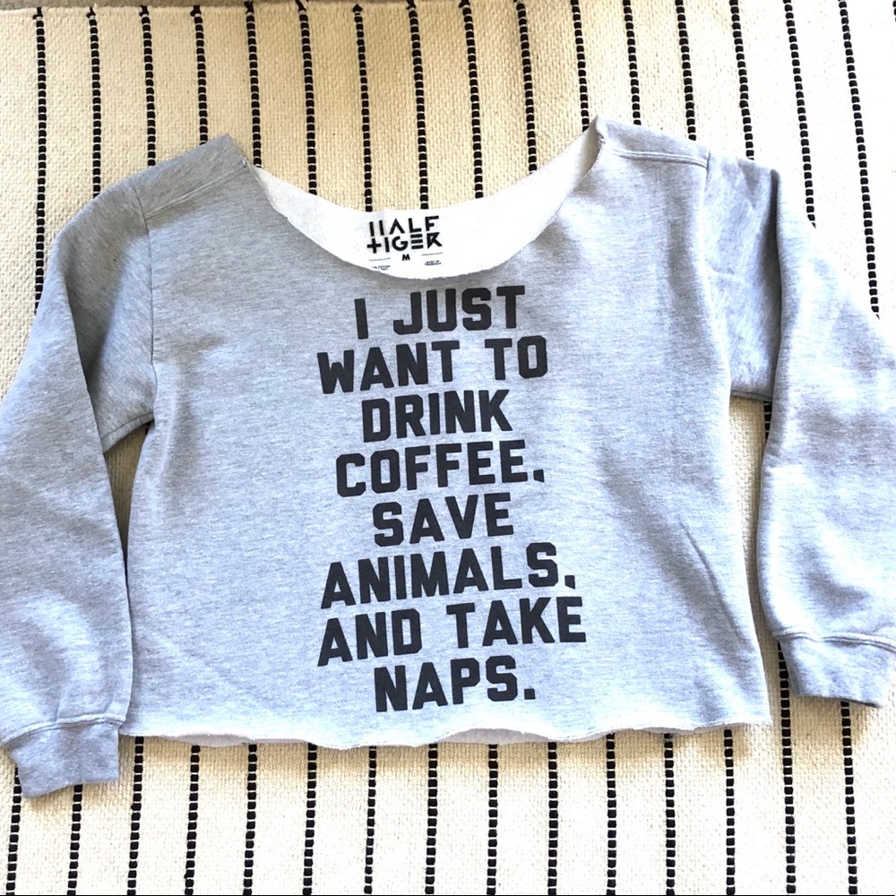 Awesome Cropped Sweatshirt